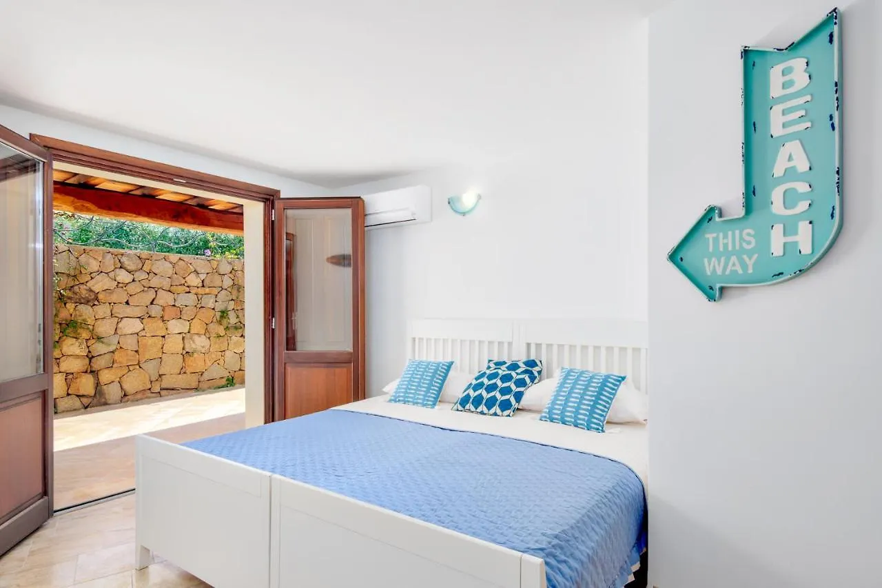סאן תאודורו Villa Brandinchi - Heated Pool, Private Beach, Sea View, Wi-Fi
